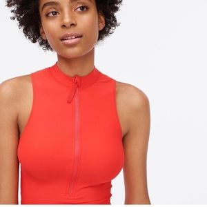 JCrew Sleeveless rash guard
